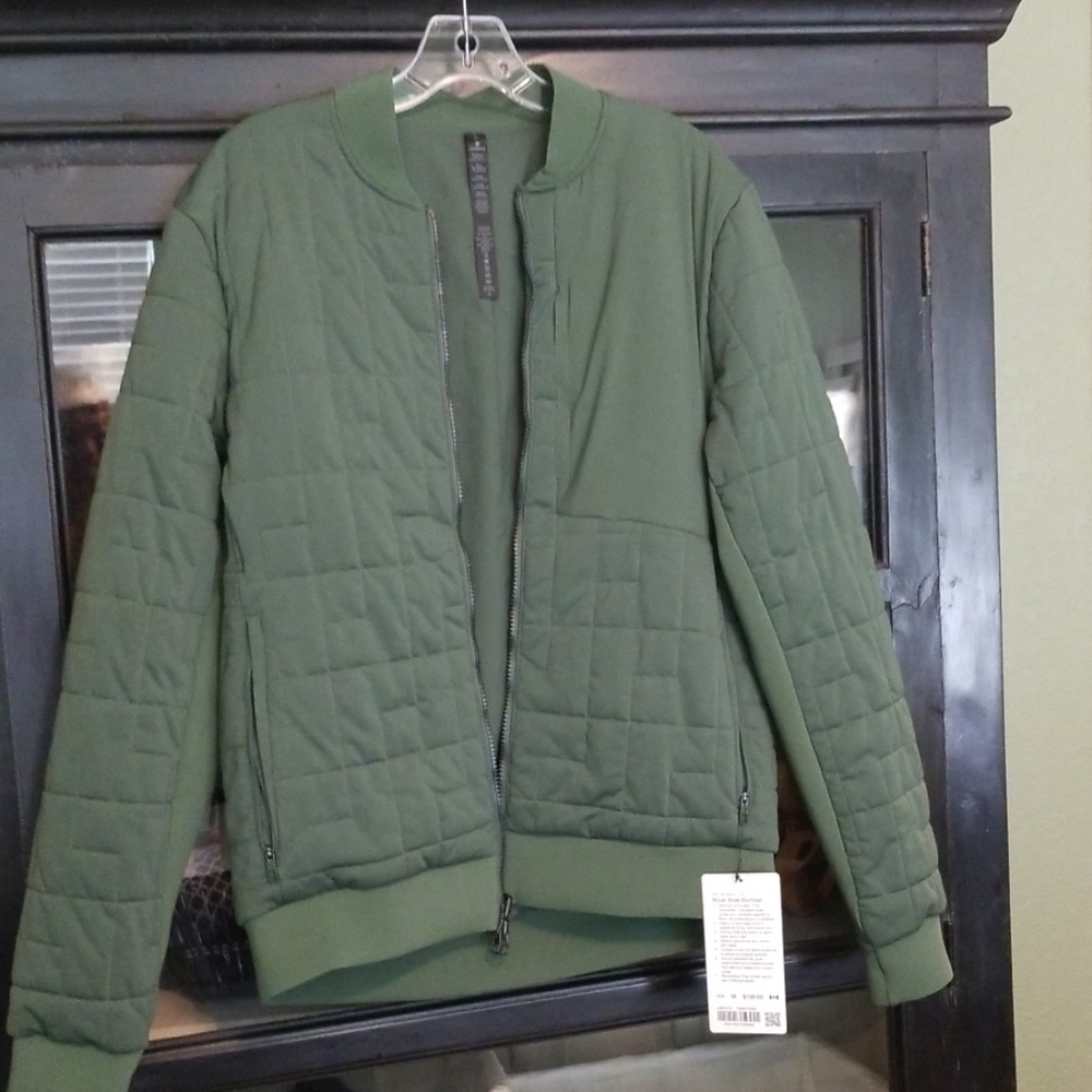 Lulu Rival side bomber jacket